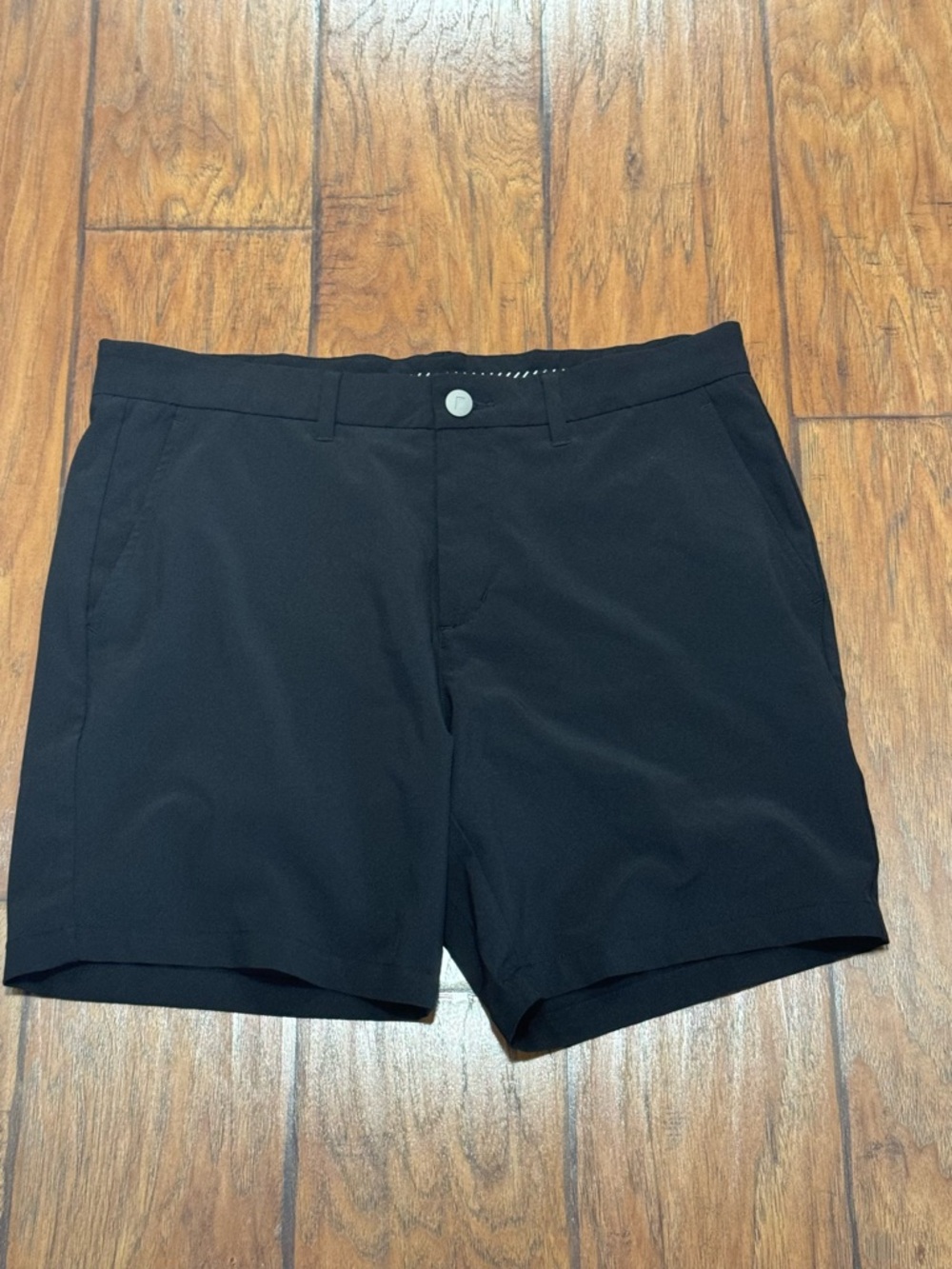 Primo Golf Men's Black Performance Chino Shorts/Golf - Size Medium